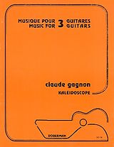 Claude Gagnon Notenblätter Kaleidoscope für 3 Gitarren