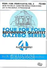  Notenblätter Four for 4 flutes vol.3