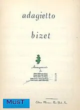 Georges Bizet Notenblätter ADAGIETTO FOR FLUTE, VIOLIN