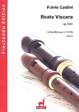 Fulvio Caldini Notenblätter Beata viscera op.74c