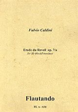 Fulvio Caldini Notenblätter Etude du reveil op.7a
