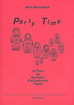 Allan Rosenheck Notenblätter Party Time - 10 Trios