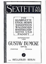 Gustav Bumcke Notenblätter Sextett As-Dur op.19