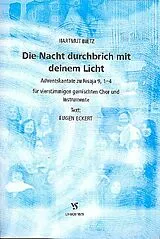 Hartmut Bietz Notenblätter Die Nacht durchbrich mit deinem