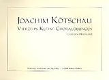 Joachim Kötschau Notenblätter 14 kleine Choralübungen