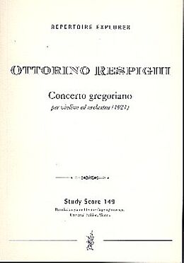 Ottorino Respighi Notenblätter Concerto gregoriano