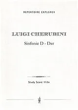 Luigi Cherubini Notenblätter Sinfonie D-Dur und