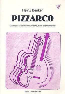 Heinz Benker Notenblätter Pizzarco Miniaturen für