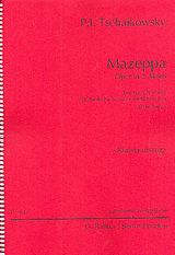 Peter Iljitsch Tschaikowsky Notenblätter Mazeppa Klavierauszug (dt/russ)