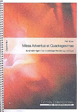 Petr Eben Notenblätter Missa Adventus et Quadragesimae