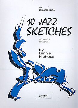 Lennie Niehaus Notenblätter 10 Jazz Sketches vol.2 (Grade 3)