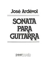 José Ardévol Notenblätter Sonata