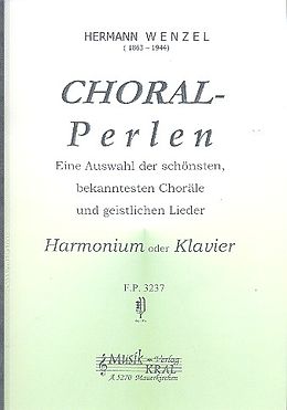 Hermann Wenzel Notenblätter Choralperlen Sammlung