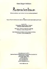 Hans-Jürgen Hufeisen Notenblätter Rosmarienbaum für