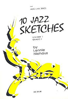 Hans Niehaus Notenblätter 10 Jazz Sketches vol.1