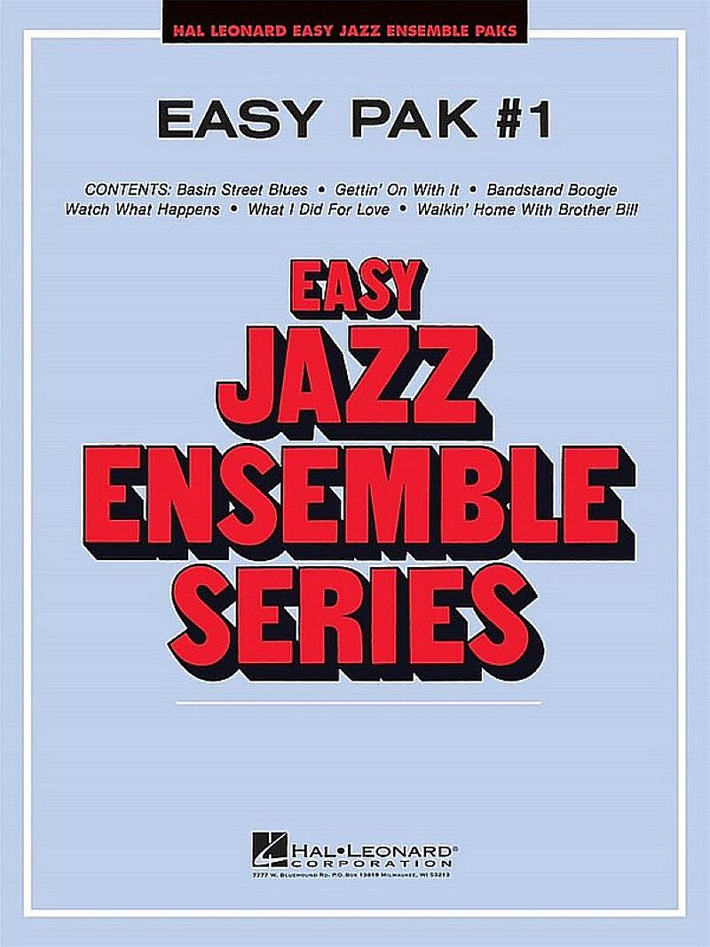Easy Jazz Ensemble Series Pak no.1