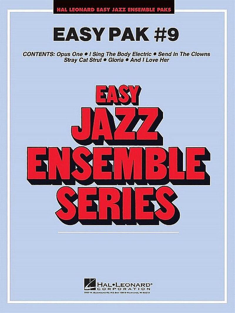 EASY JAZZ ENSEMBLE SERIES PAK NO.9