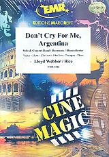 Andrew Lloyd Webber Notenblätter Dont cry for me Argentina