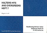  Notenblätter Halters Hits and Evergreens Band 7
