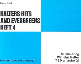  Notenblätter Halters Hits and Evergreens Band 4