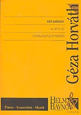 Géza Horváth Notenblätter Der Akrobat op.94,3
