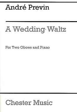 André Previn Notenblätter A Wedding Waltz for 2 oboes and piano