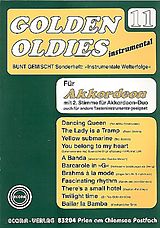  Notenblätter Golden Oldies Band 11 für Akkordeon
