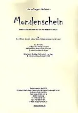 Hans-Jürgen Hufeisen Notenblätter Mondenschein für Blockflöte
