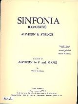 Leopold Mozart Notenblätter Concerto for Alphorn and Strings