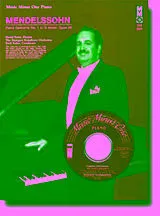 Felix Mendelssohn-Bartholdy Notenblätter MUSIC MINUS ONE PIANO
