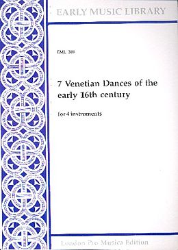  Notenblätter 7 Venetian Dances of the early 16th