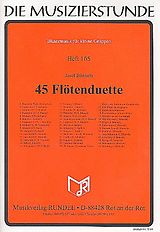 Josef Bönisch Notenblätter 45 Flötenduette