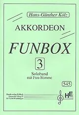 Hans-Günther Kölz Notenblätter Funbox 3 für Akkordeon