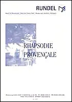 Kees (Cornelius) (Llano) Vlak Notenblätter Rhapsodie provencale