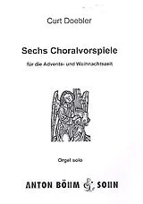 Curt Doebler Notenblätter Choralvorspiele für Orgel Band 1