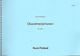 Oskar Merikanto Notenblätter Choralvariationen