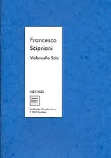 Francesco (Supriano) Scipriani Notenblätter 12 Toccaten für Violoncello