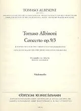 Tomaso Albinoni Notenblätter Concerto op.9,3 - für