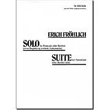 Erich Fröhlich Notenblätter Solo für Posaune (Bariton) und