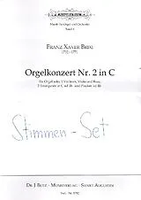 Franz Xaver Brixi Notenblätter Konzert C-Dur Nr.2