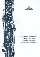 Karl Stamitz Notenblätter Konzert Nr.3, 2.+3. Satz für