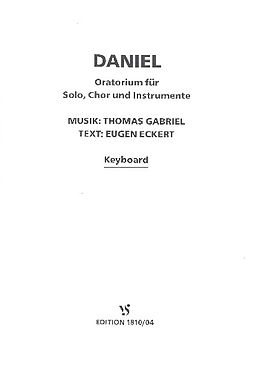 Thomas Gabriel Notenblätter Daniel Rock-Oratorium