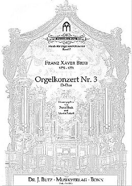 Franz Xaver Brixi Notenblätter Konzert D-Dur Nr.3