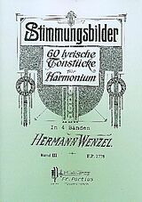 Hermann Wenzel Notenblätter Stimmungsbilder Band 3