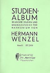 Hermann Wenzel Notenblätter Studienalbum Band 1 für