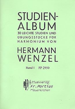 Hermann Wenzel Notenblätter Studienalbum Band 1 für