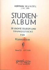 Hermann Wenzel Notenblätter Studienalbum Band 2 30 leichte