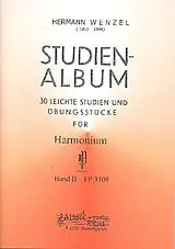 Hermann Wenzel Notenblätter Studienalbum Band 2 30 leichte