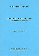 Giovanni Paisiello Notenblätter Concerto do maggiore no.1