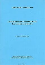 Giovanni Paisiello Notenblätter Concerto do maggiore no.1